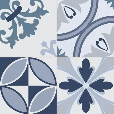 Produktbild von CAVALIER BLUE 16.5 x 16.5 Feinsteinzeug Wand- und Bodenfliese