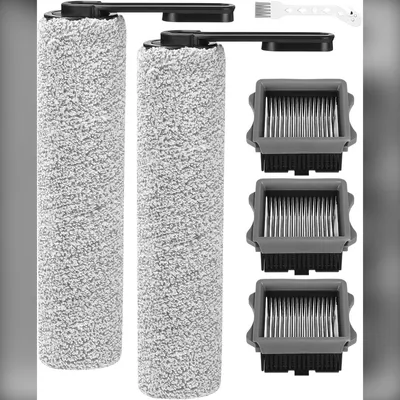 Produktbild von INF Ersatzteilset für Tineco Floor One S5 Hauptbürste und Filter ABS 26cm