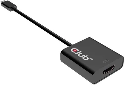 Produktbild von CLUB3D USB 3.1 Type C auf HDMI 2.0 UHD 4K 60Hz Aktiver Adapter