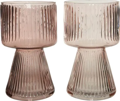 Produktbild von Decoris Vase Glas sortiert 15 x 30 cm