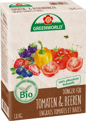 Artikelbild 1 von 'BIO Tomaten- & Beerendünger (1,8 kg)' aus der Kategorie Tomatendünger
