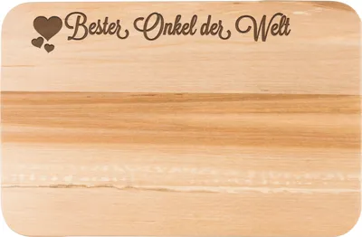Produktbild von Mr. & Mrs. Panda Frühstücksbrettchen Onkel - Transparent - Geschenk, Holzbrett, Schneidebrett, Frühstücksbrett, Küchenbrett, schneidbrett, Großonkel, Nichte