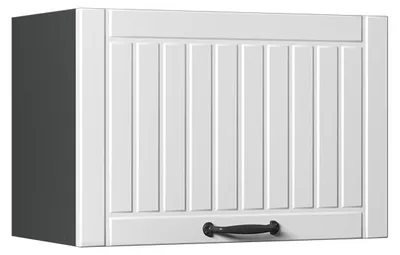 Image de Elément haut de cuisine Vicco Fame-Line Blanc campagne/Anthracite 60cm, Model 61549
