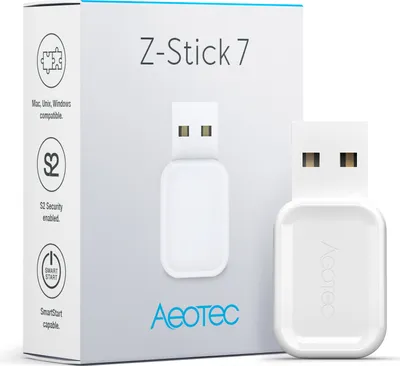 Obrázok produktu pre Aeotec Z-Stick 7, USB kontrolér pre protokol Z-Wave (ZWA010)