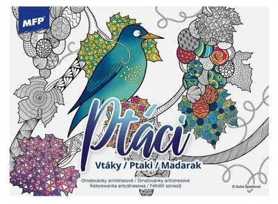 Obrázok produktu pre Kolorowanka antystresowa Ptaki A5