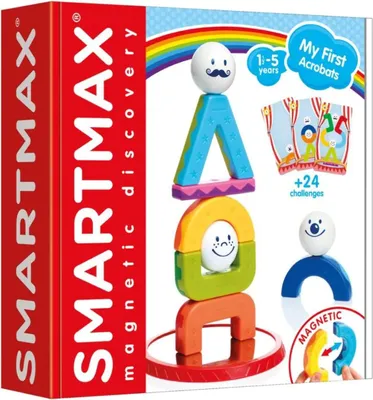Immagine prodotto di SmartMax My First Acrobats, Magnetspiel, Spielzeug, Denkspiel, Kinder, ab 18 Monaten, SMX 227