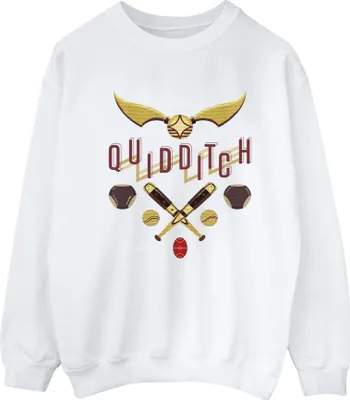 Zdjęcie produktu dla Bluza męska Harry Potter – „Quidditch Golden Snitch” BI28977 (S) (biała)