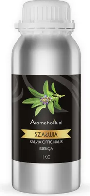 Produktbild von Premium Natürliches Salbeiöl, 1 kg - Rein & Hochwertig