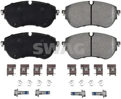 Produktbild von SWAG Bremsbeläge Satz Vorne Bremsklötze für VW Amarok Pickup (2HA, 2HB, S1B, S6B, S7A, S7B) 33 10 7657