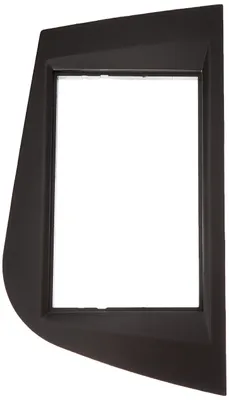 2-DIN Radiopaneel für Seat Leon 2005-2009, Antraciet