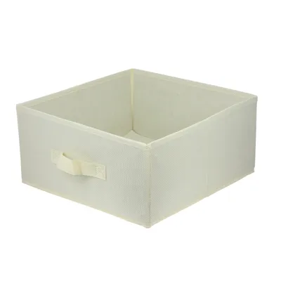 Obrázek produktu pro Lavita Storage Box | skládací úložné boxy 31 x 31 x 15 cm | organizér do zásuvky | systémy pro organizaci oblečení | skladování a organizace oblečení | krémová | 1 kus