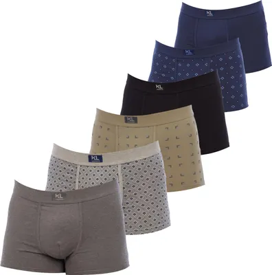 Immagine prodotto di Kisses&Love Confezione da 6 boxer da uomo KLBP6