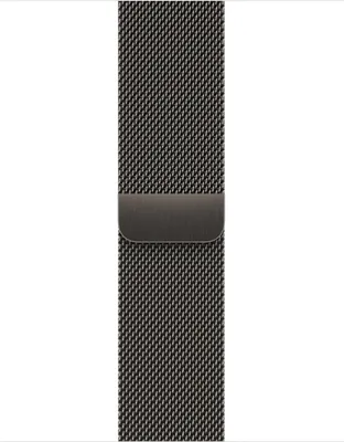 Image de Apple MTJM3ZM/A accessoire intelligent à porter sur soi Bande Graphite Acier inoxydable