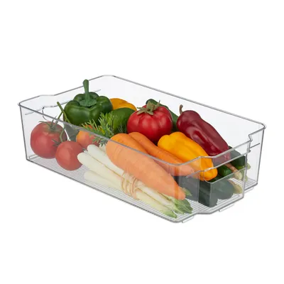 Produktbild von relaxdays Kühlschrank Organizer mit Griffen