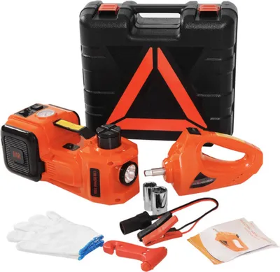 Produktbild von Happyment Hydraulische Autokrik PRO – Garage Wagenheber – Werkstattkrik – 5 Tonnen – Für Auto, Camper & Wohnwagen – Rot