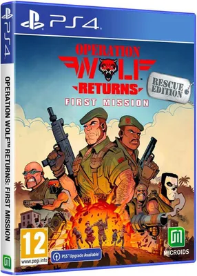 Produktbild von Playstation Games Ps4 Operation Wolf Returns First Mission Durchsichtig PAL Durchsichtig PAL