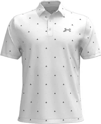 Produktbild von Under Armour Golf Playoff 3.0 Printed Kurzarm-poloshirt Weiß M / Regular Mann Weiß M