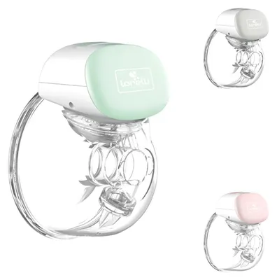 Image de Pompe à lait électrique Lorelli, mains libres, 240 ml, écran tactile USB, 3 modes, 10 niveaux