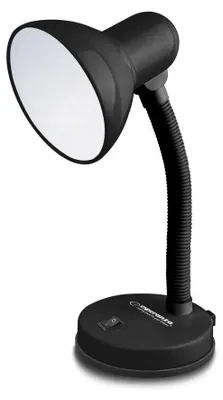 Image de Lampe de bureau LED E27 réglable noir