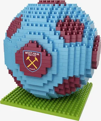 Obrázek produktu pro Týmové zboží 3D BRXLZ Fotbalový míč - West Ham -