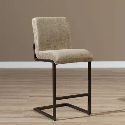 Produktbild von Bronx71 Barhocker Lio Samt taupe 70 cm