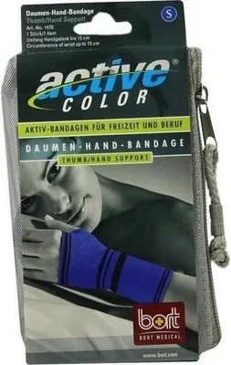Produktbild von BORT ActiveColor Daumen Hand Band.S blau