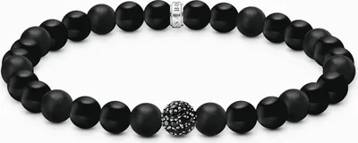Immagine prodotto di Thomas Sabo A2194-705-11-L19 Bracciale unisex nero ossidiana