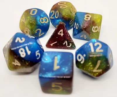 Produktbild von Würfelset Confetti: Galaxy Circus (7)