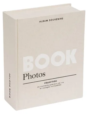 Produktbild von Fotoalbum nyer, 48 fotos, 20 x 24,5 cm, beige - Atmosphera créateur d'intérieur