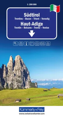 Produktbild von Kümmerly+Frey Regional-Strassenkarte 3 Südtirol 1:200.000
