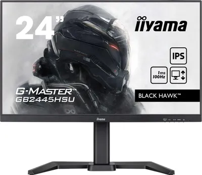 Produktbild von iiyama G-MASTER GB2445HSU-B2, 58,4 cm (23"), 1920 x 1080 Pixel, Full HD, LED, 1 ms, Schwarz