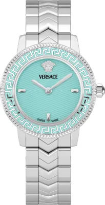 A studio shot of a women's watch.