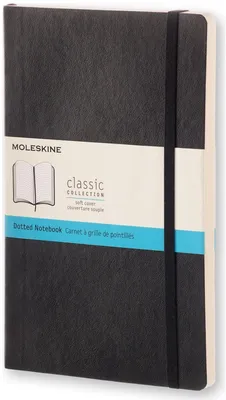 Zdjęcie produktu dla Moleskine 805-12-7289-274-1, Monochromatyczny, Czarny, Matowy, 70 g/m², Miękka okładka, Dorosły