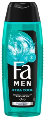 Productafbeelding van Fa Men 3in1 Douchegel Xtra Cool (250 ml)