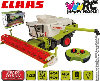 Obrázok produktu pre Šťastní ľudia NIKKO RC Kombajn Claas Lexion 780