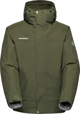 Produktbild von Treeline HS Thermo Hooded Jacket Men, Isolierte Hardshell Jacke Herren - Mammut, Farbe:dark marsh, Größe:L
