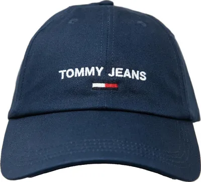 Immagine prodotto di Cappello baseball TOMMY HILFIGER JEANS cappellino regolabile con visiera articolo AM0AM08492 TJM SPORT CAP, UNICA - ONE SIZE, Cotone 100%