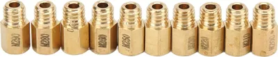 Produktbild von 10pcs/Set Carburetor Hauptstrahl -Feststoff -Messing -Ersatz für Mikuni VM TMX CARB 200-290