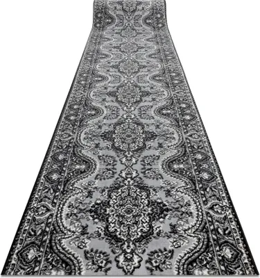 Produktbild von Läufer BCF MORAD Wiosna Rosette grau 100 cm Grau 100x300 cm