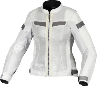 Obrázok produktu pre Dámska textilná bunda na motorku Macna Velotura, svetlo šedá, L
