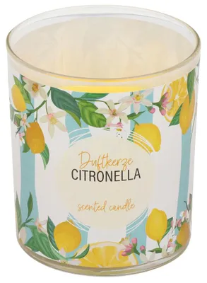 Produktbild von Steinhart Duftkerze im Glas America Citronella Ø 8 x 9,2 cm gelb
