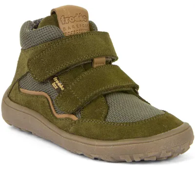 Obrázok produktu pre Froddo FroddoTex Barefoot Autumn Detské nepremokavé bosé topánky tmavozelené (Dark Green), G3110266-1