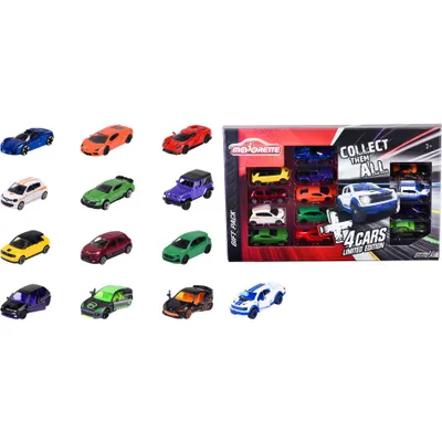 Productafbeelding van Majorette 212054036, Auto-set, 3 jaar/jaren, Metaal, Kunststof, Meerkleurig