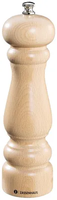 Immagine prodotto di Zassenhaus, macinino per sale, modello POTSDAM, 20 cm, colore naturale, codice prodotto 20984, codice EAN 4006528020984