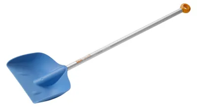 Zdjęcie produktu dla Fiskars 1001421, Łopata do śniegu, Plastik, Niebieski, Srebrny, Kwadrat, Monochromatyczny