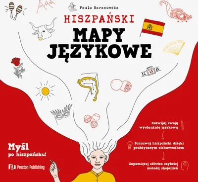 Zdjęcie produktu dla Hiszpański. Mapy językowe - skuteczna nauka języka hiszpańskiego