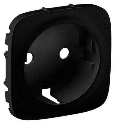 Immagine prodotto di Pannello frontale per presa Schuko Valena Allure Legrand - nero