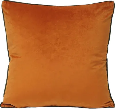 Produktbild von Riva Paoletti Meridian Zierkissenbezug RV1283 (55 x 55cm) (Kürbis/Mocca)