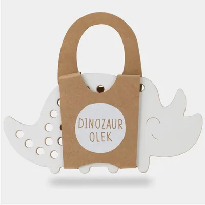 Produktbild von Olek der Dinosaurier.Montessori Holzverflechtungsspiel