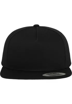 Immagine prodotto di FLEXFIT 6007 | Classic 5 Panel Snapback Cap / Berretto / Beanie / Cappello - Colore: Nero/nero - Taglia: Unica